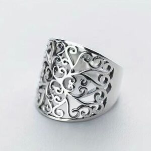 Size 7 Filigree Ring